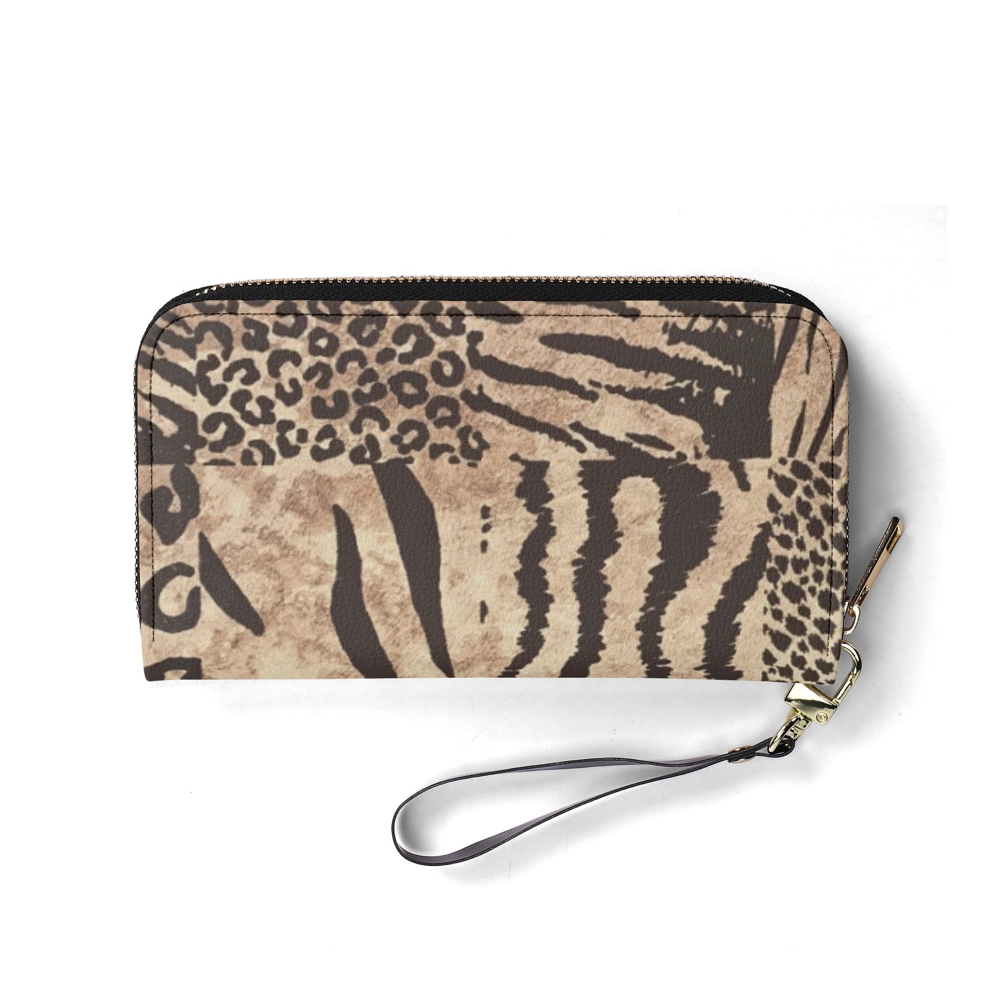 Animal Print Pattern Print PU Leather Wallet - NocturnalExpressions