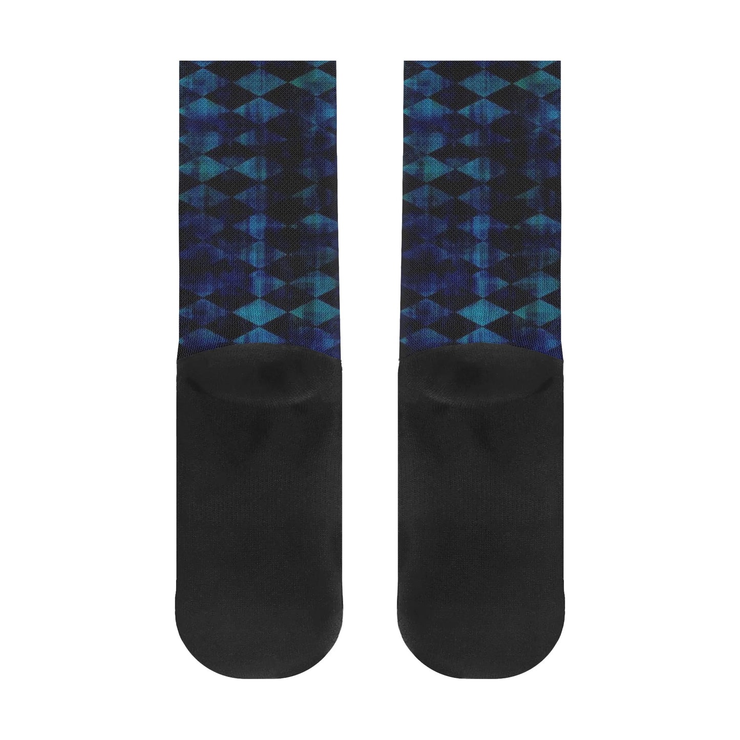 Argyle Pattern Crew Socks - NocturnalExpressions