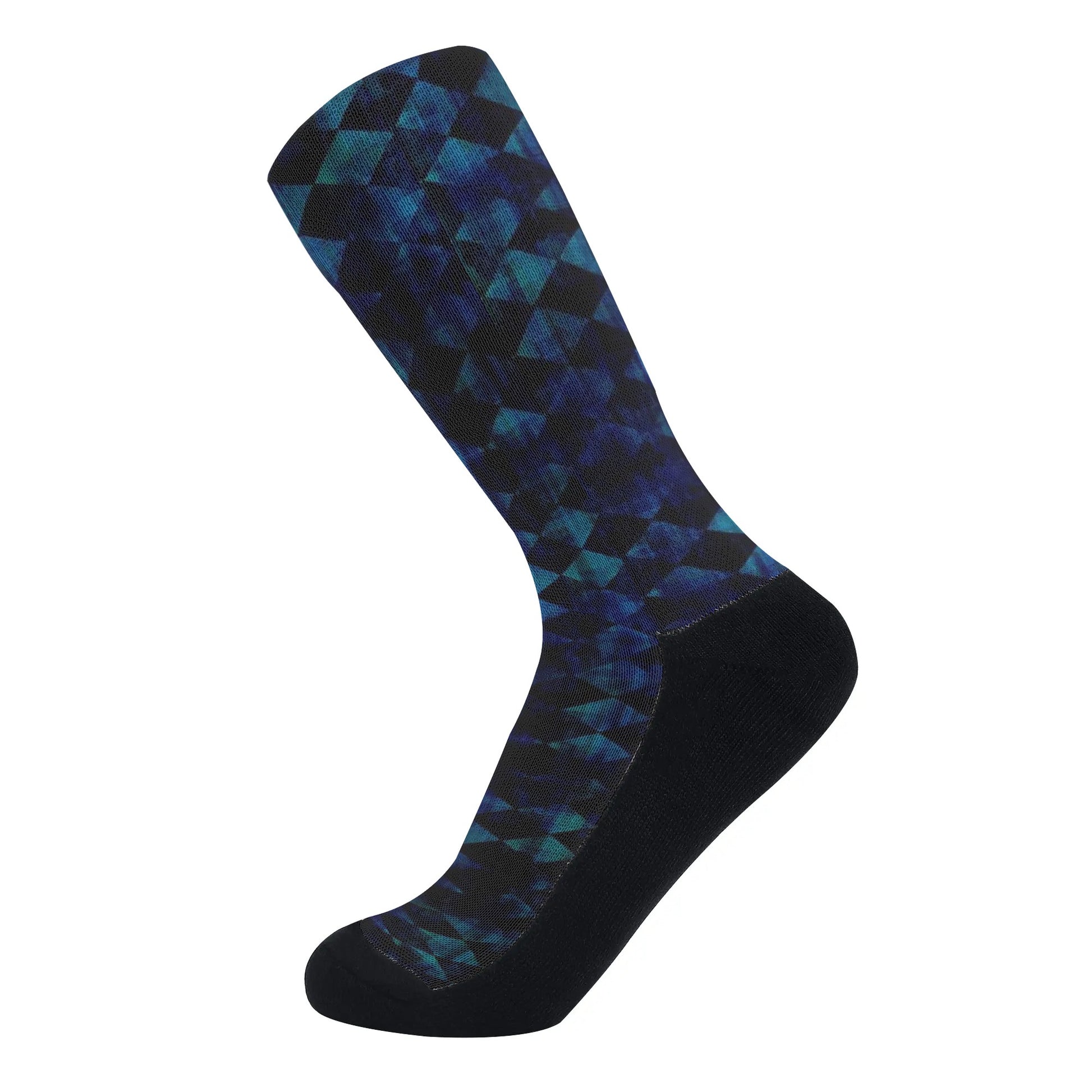 Argyle Pattern Crew Socks - NocturnalExpressions