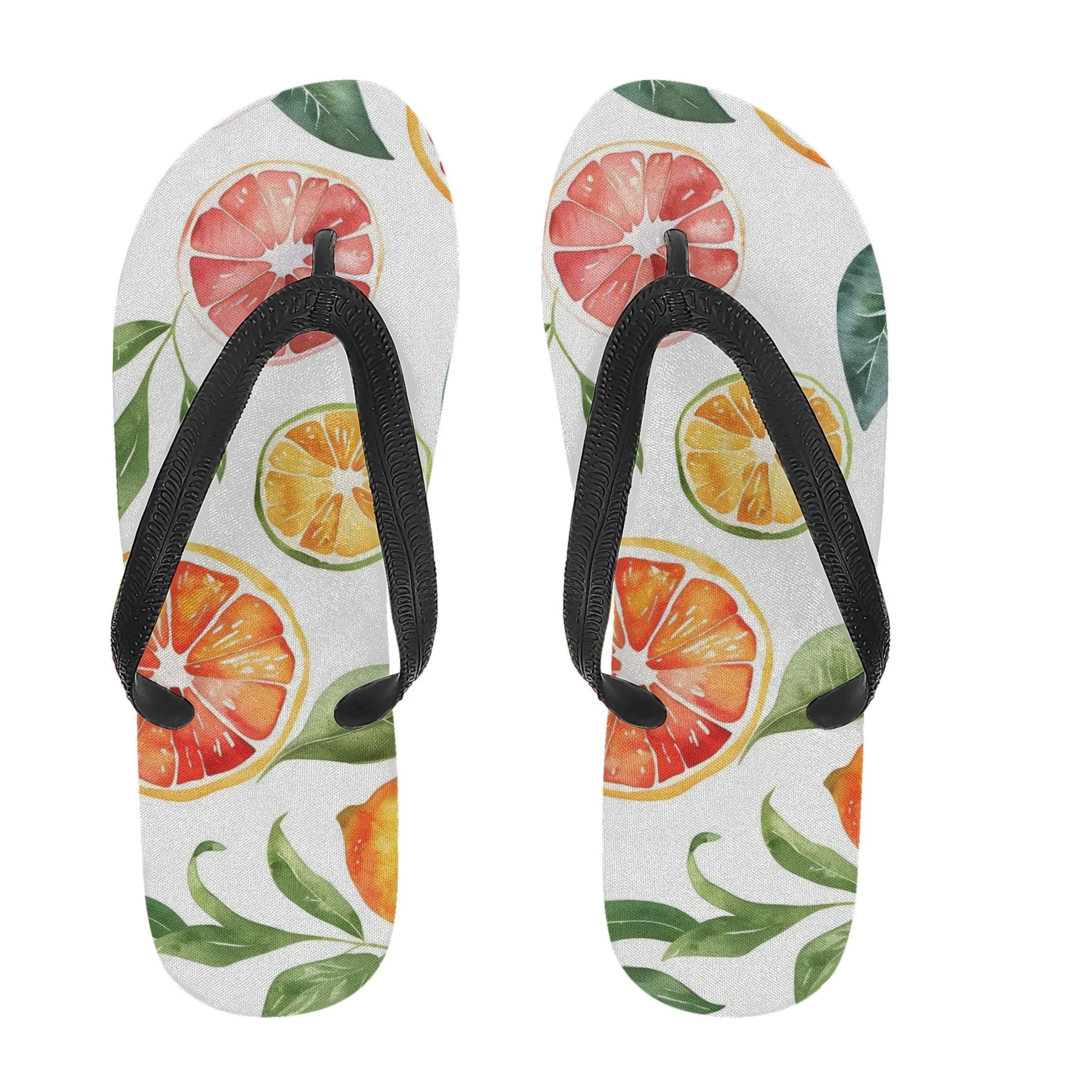 Womens Colorful Summer Style Printed Flip Flops - NocturnalExpressions