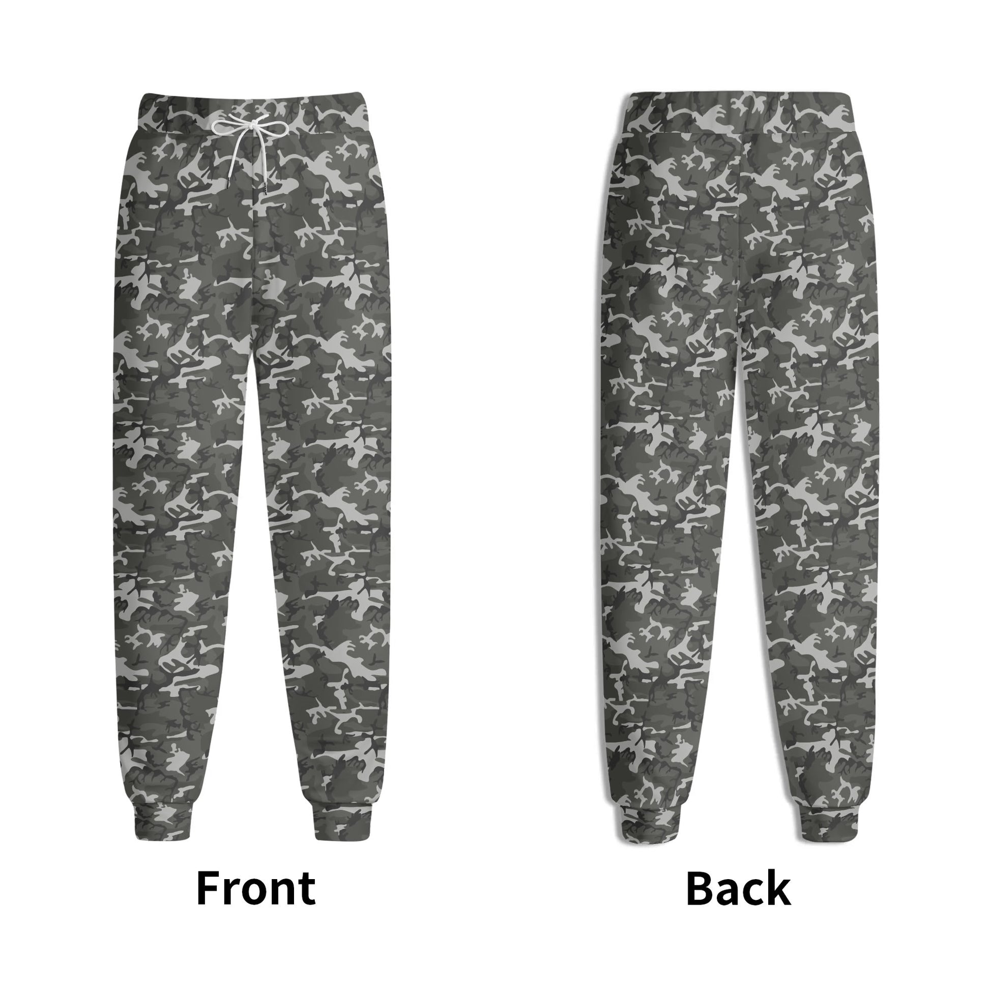 Unisex Camouflage Drawstring Joggers Sweatpants - NocturnalExpressions