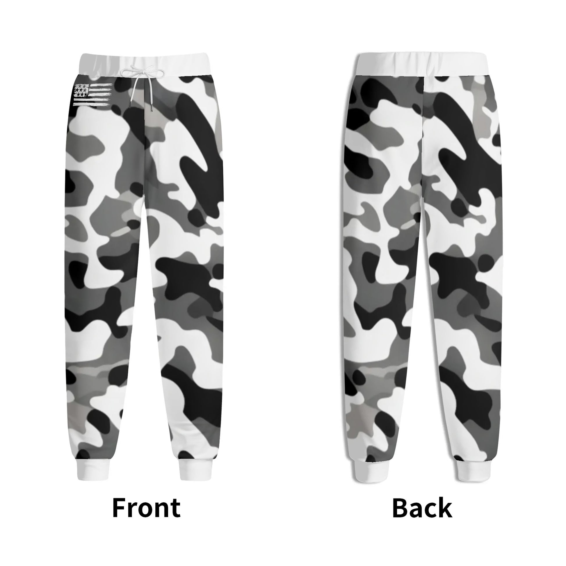 Unisex Camouflage Drawstring Joggers Sweatpants - NocturnalExpressions