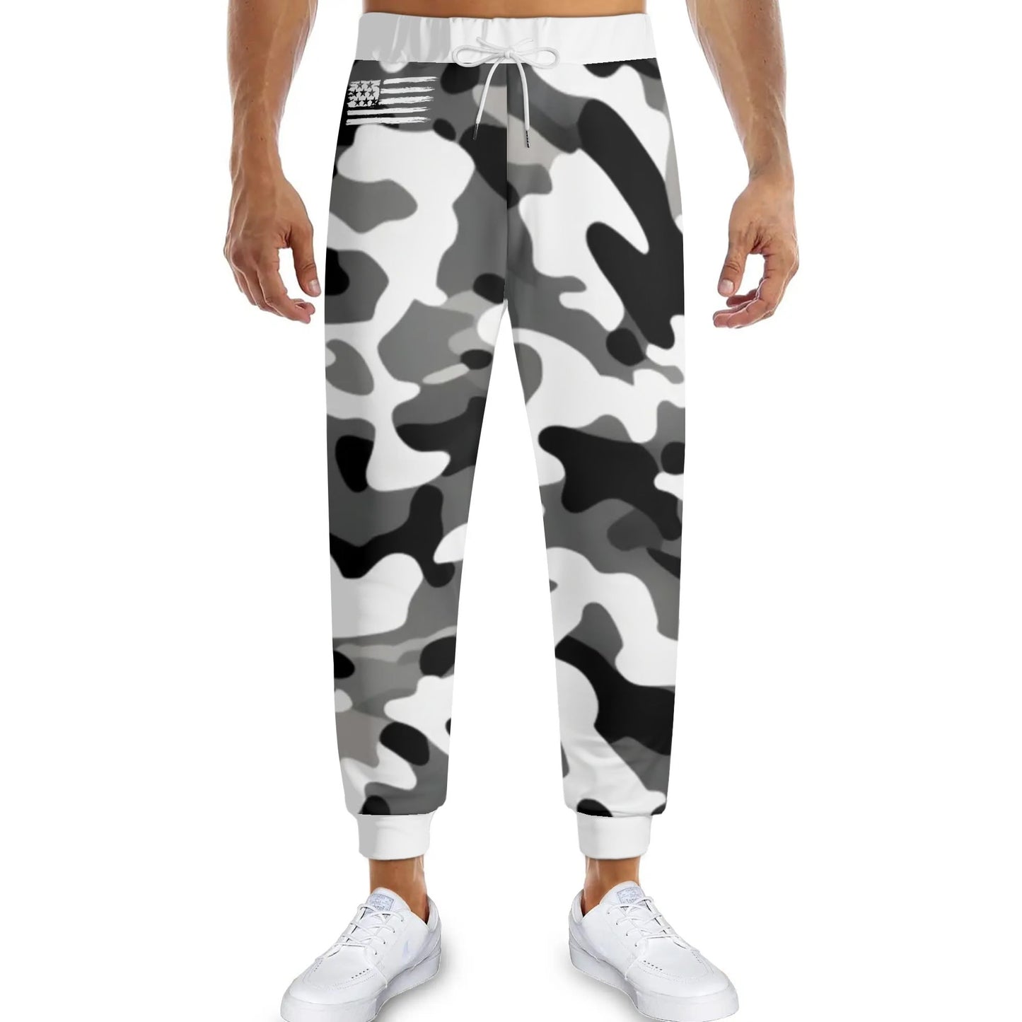 Unisex Camouflage Drawstring Joggers Sweatpants - NocturnalExpressions