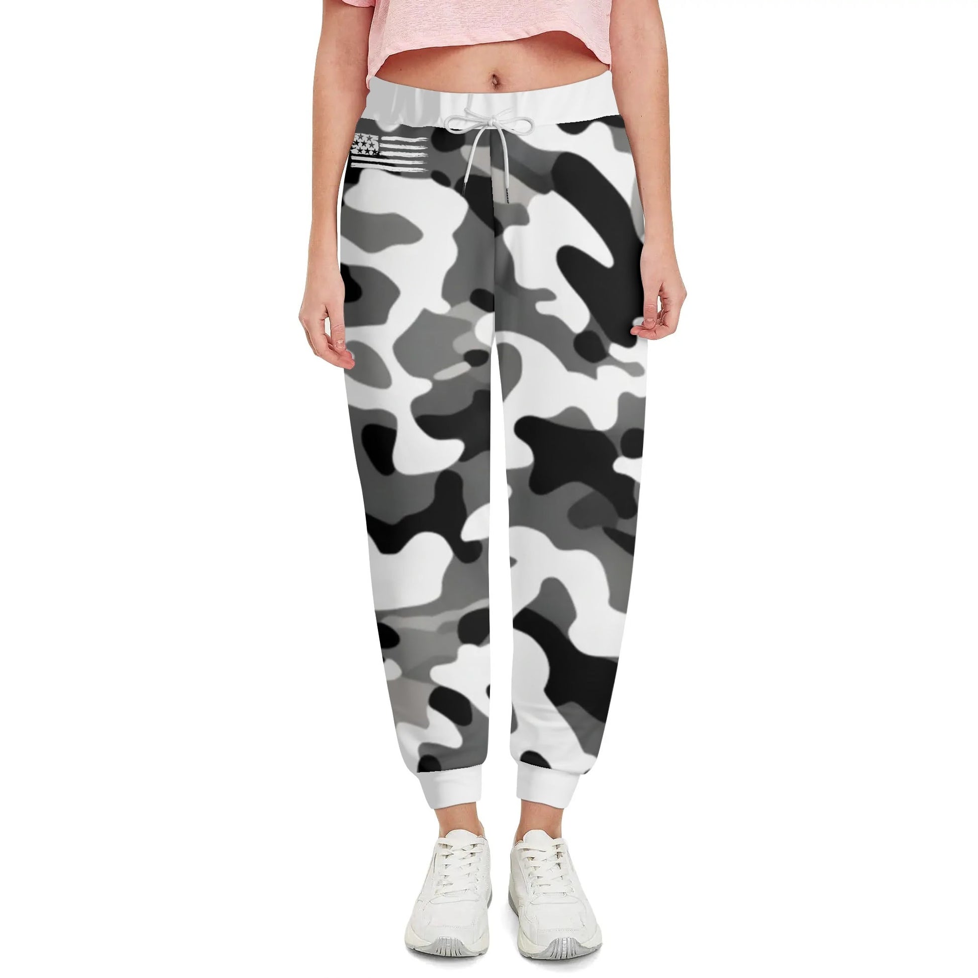 Unisex Camouflage Drawstring Joggers Sweatpants - NocturnalExpressions