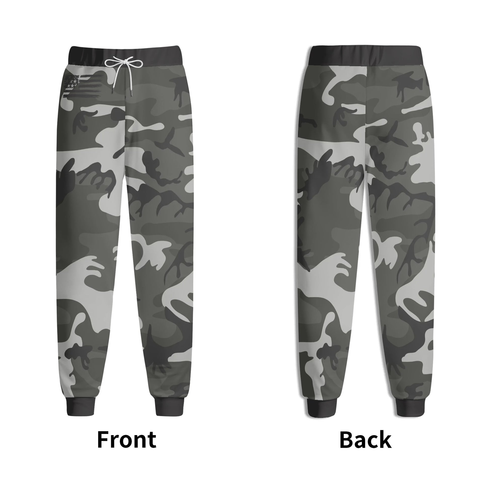 Unisex Camouflage Drawstring Joggers Sweatpants - NocturnalExpressions