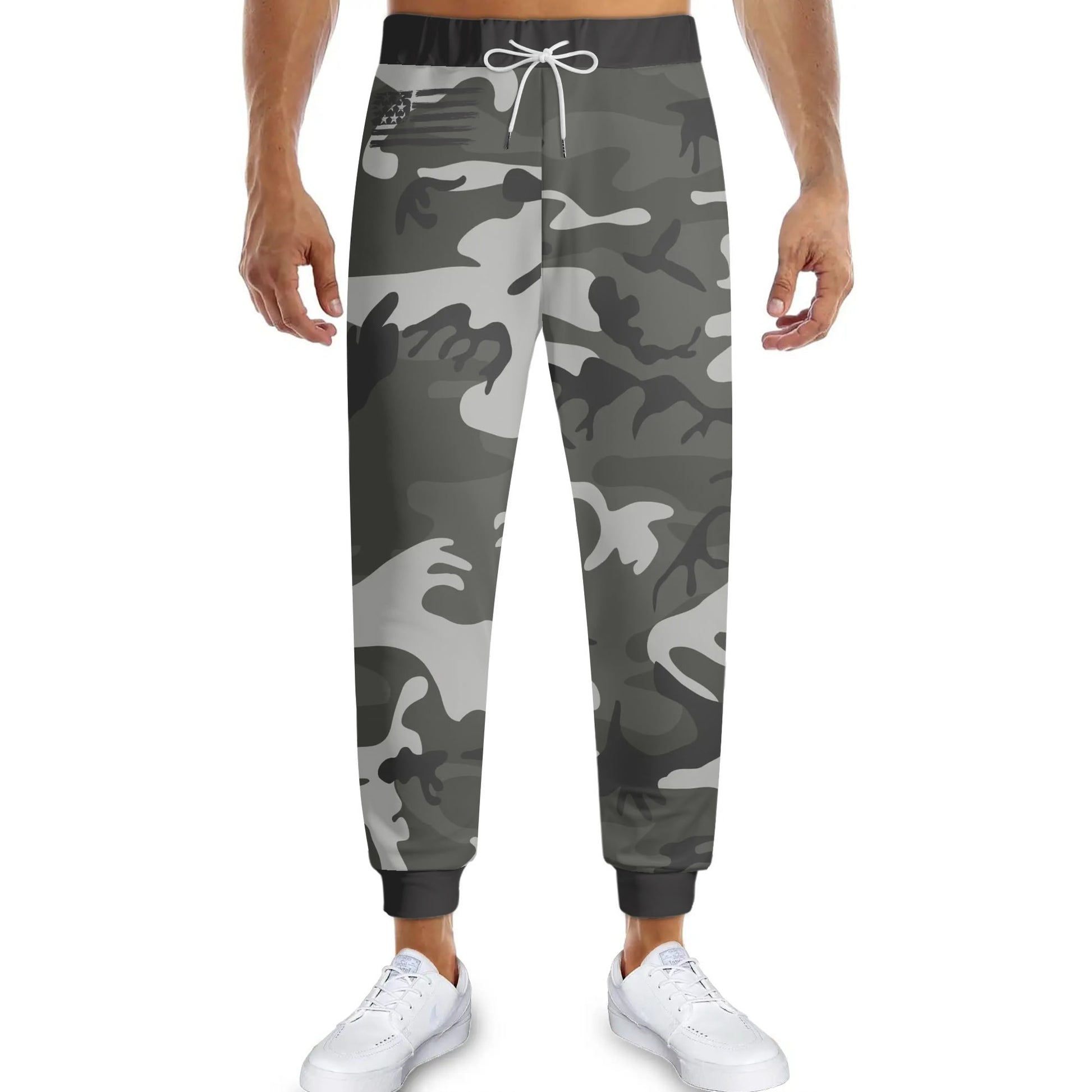 Unisex Camouflage Drawstring Joggers Sweatpants - NocturnalExpressions