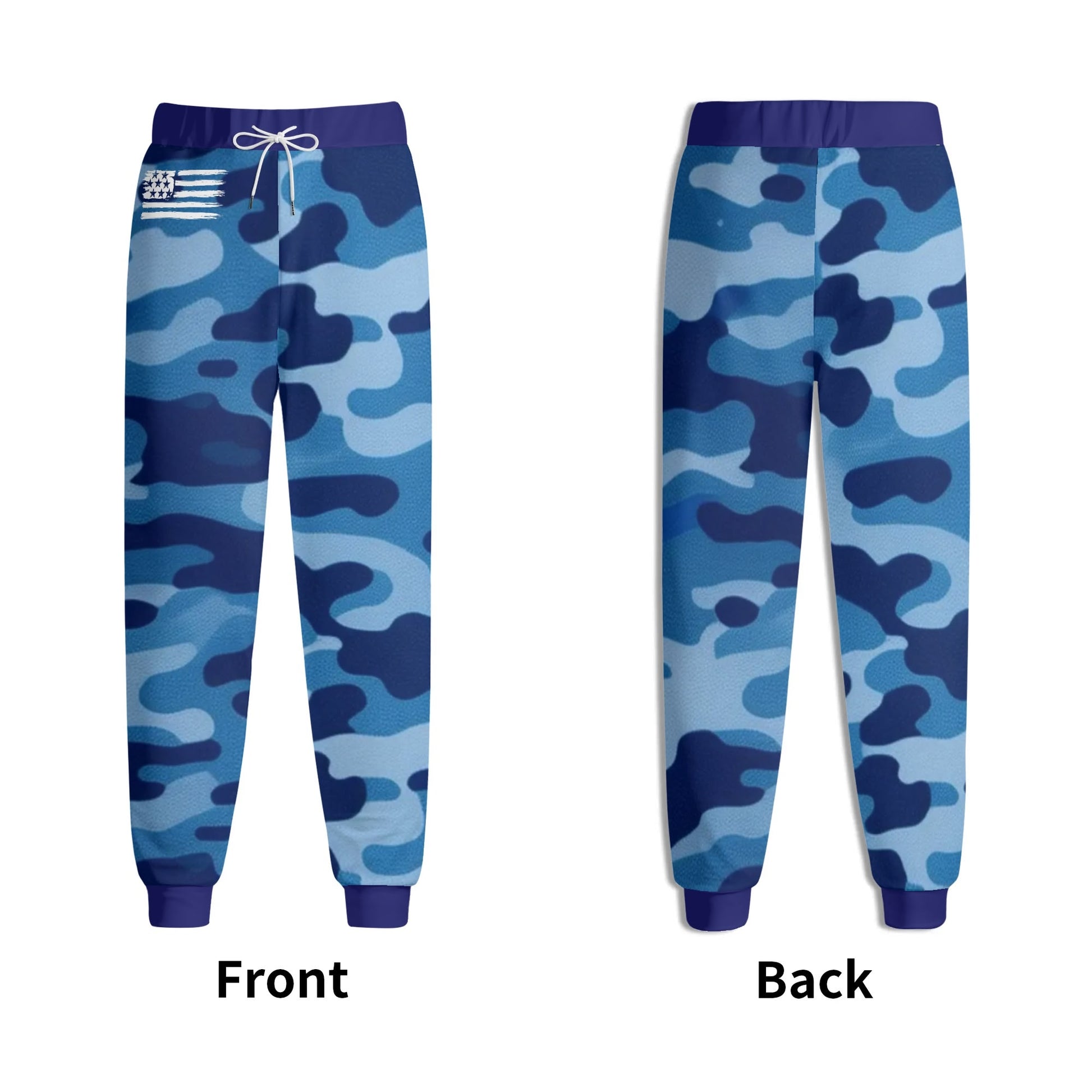 Unisex Camouflage Drawstring Joggers Sweatpants - NocturnalExpressions