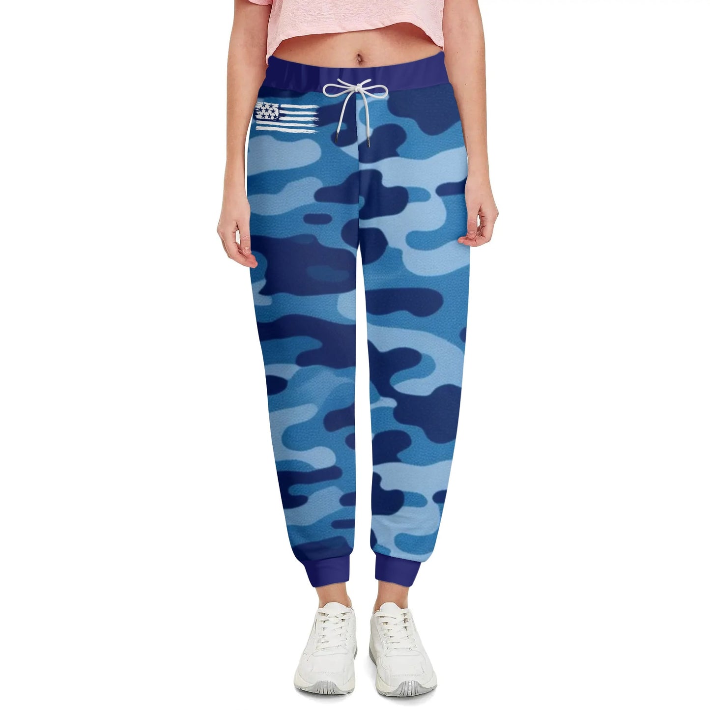 Unisex Camouflage Drawstring Joggers Sweatpants - NocturnalExpressions