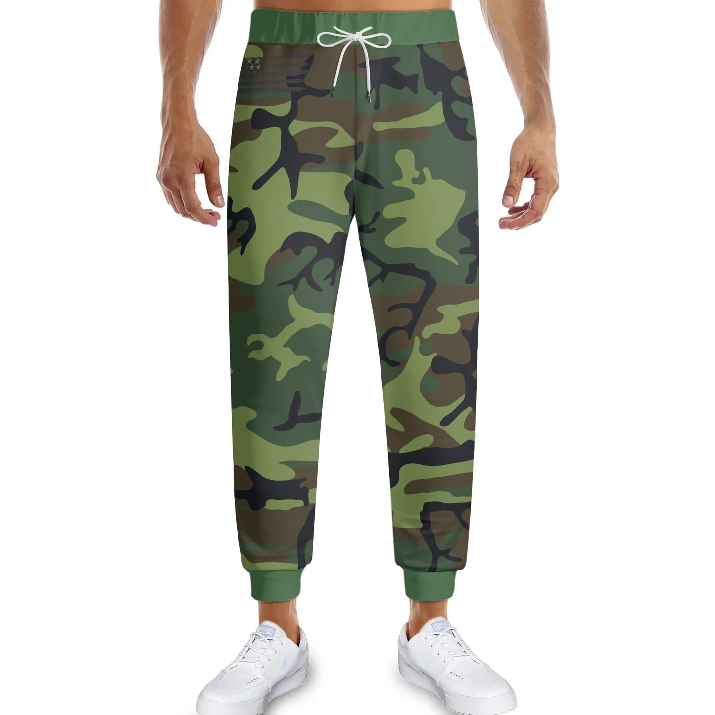 Unisex Camouflage Drawstring Joggers Sweatpants - NocturnalExpressions