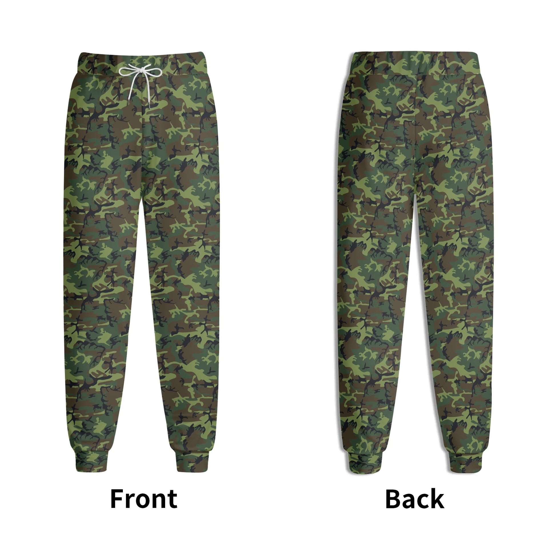 Unisex Camouflage Drawstring Joggers Sweatpants - NocturnalExpressions