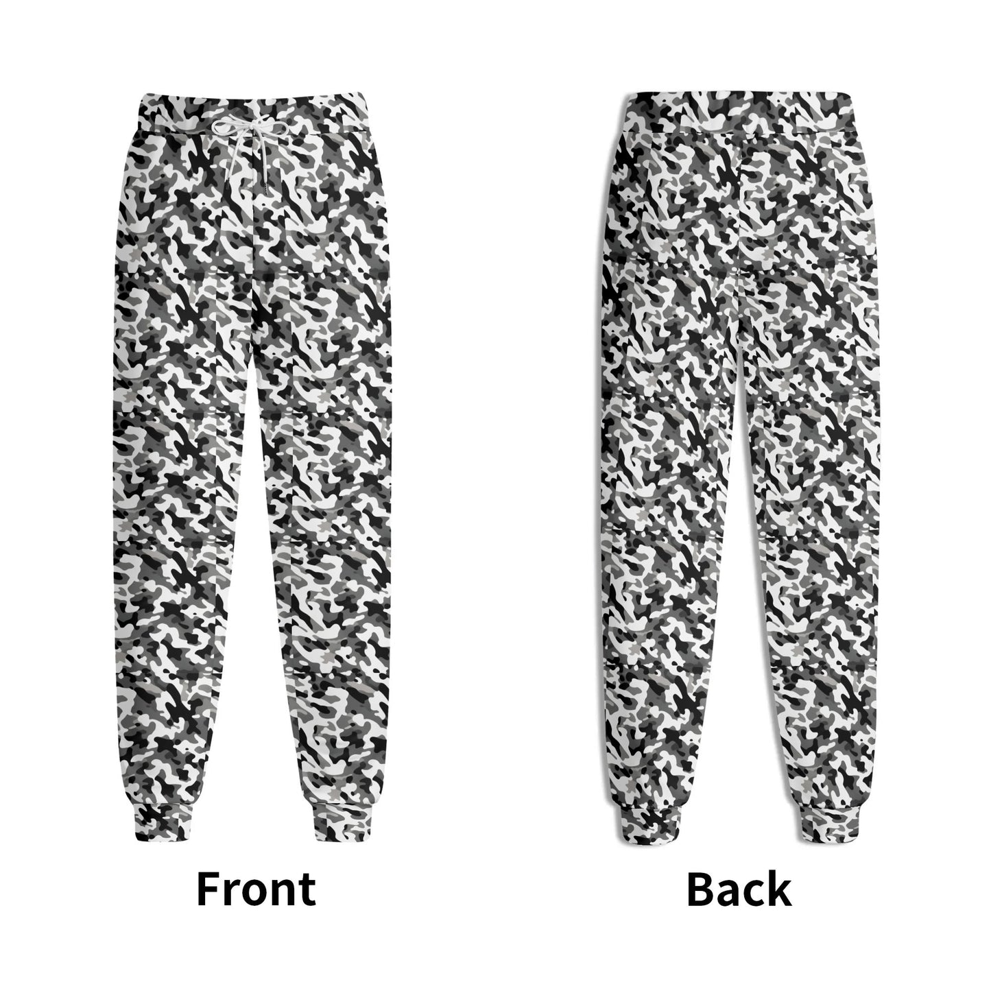 Unisex Camouflage Drawstring Joggers Sweatpants - NocturnalExpressions