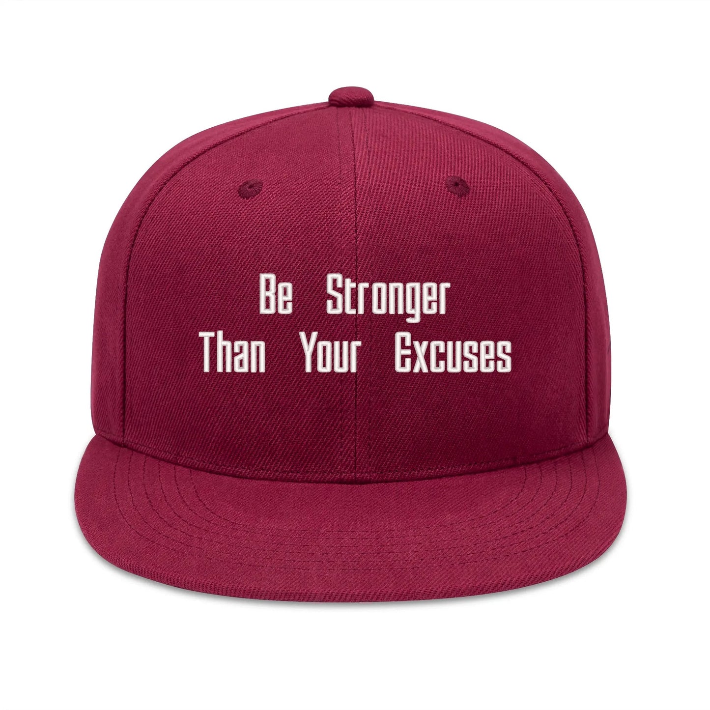 Be Stronger Than Your Excuses Embroidered Baseball Cap