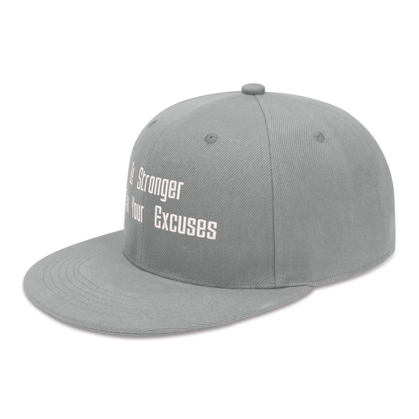 Be Stronger Than Your Excuses Embroidered Baseball Cap