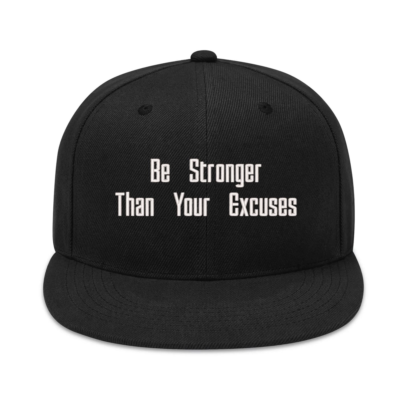 Be Stronger Than Your Excuses Embroidered Baseball Cap