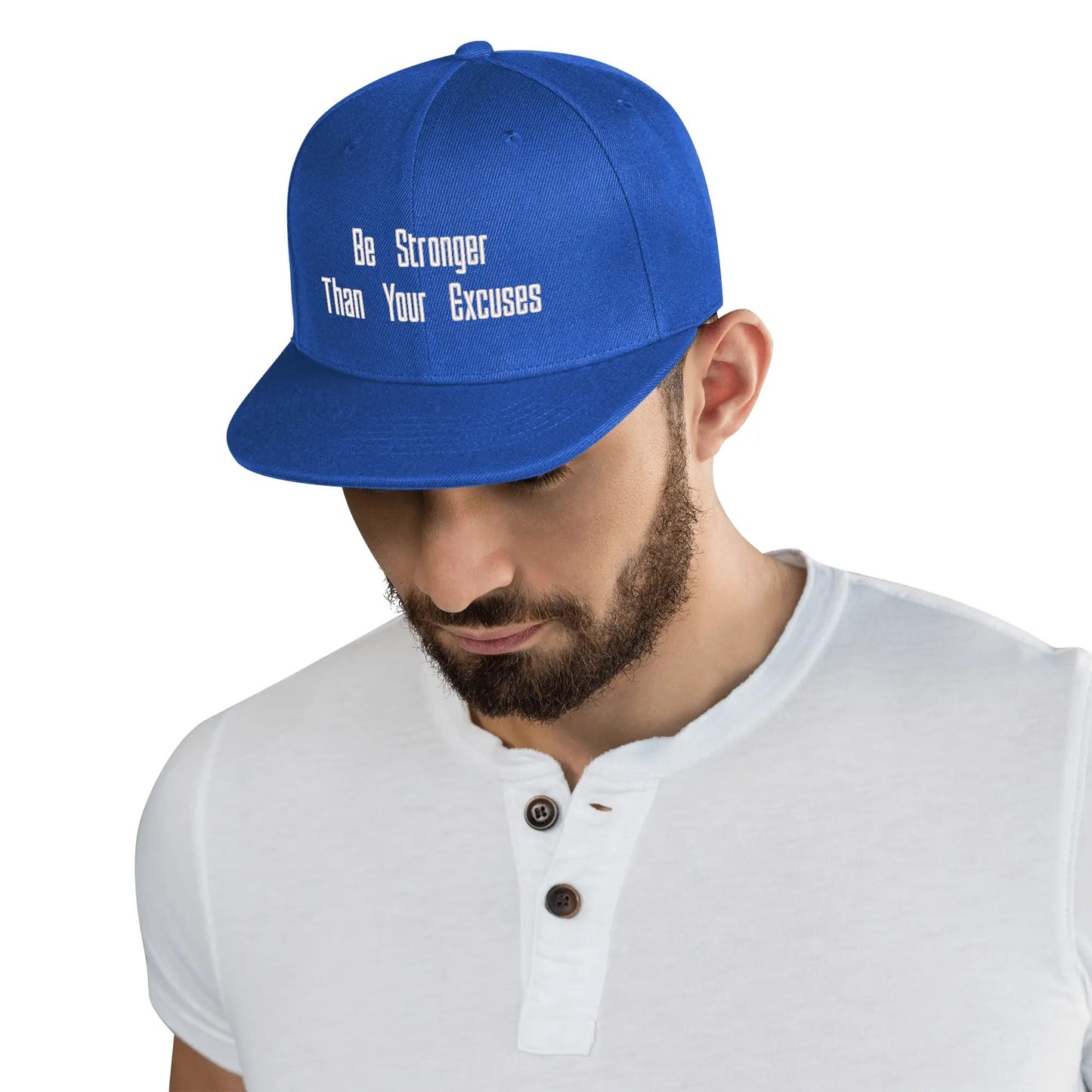 Be Stronger Than Your Excuses Embroidered Baseball Cap