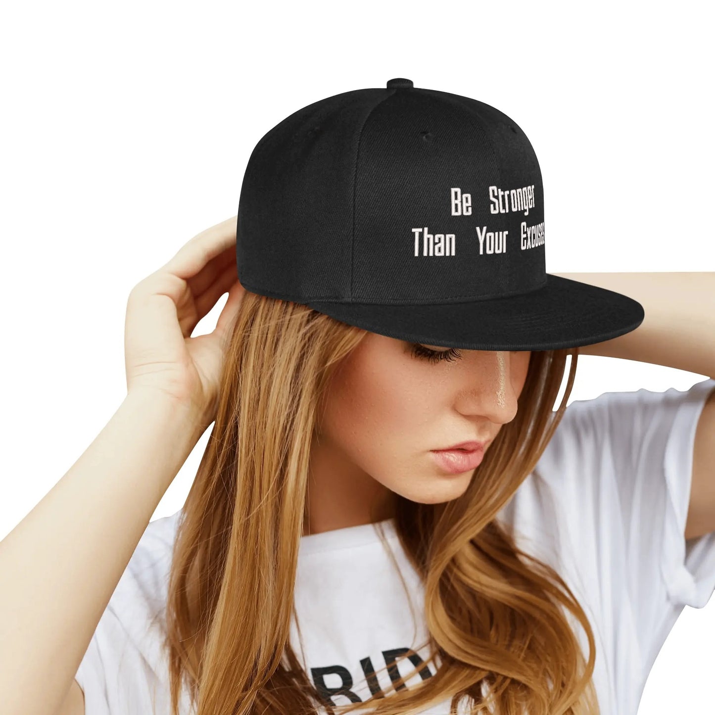 Be Stronger Than Your Excuses Embroidered Baseball Cap