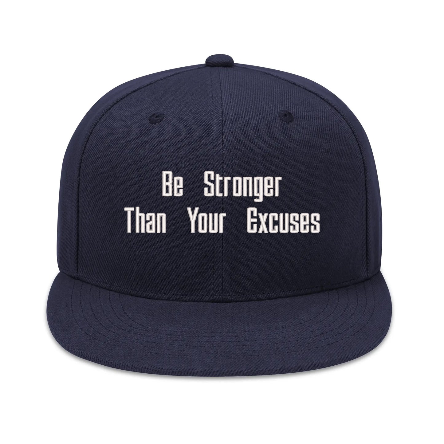 Be Stronger Than Your Excuses Embroidered Baseball Cap