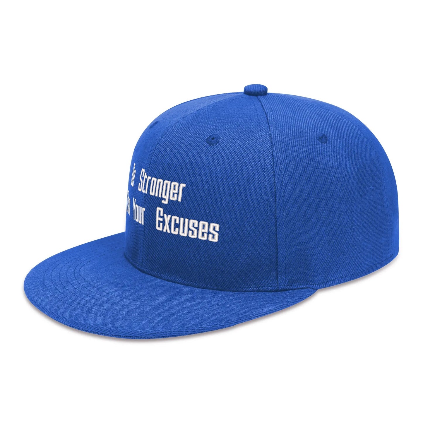 Be Stronger Than Your Excuses Embroidered Baseball Cap