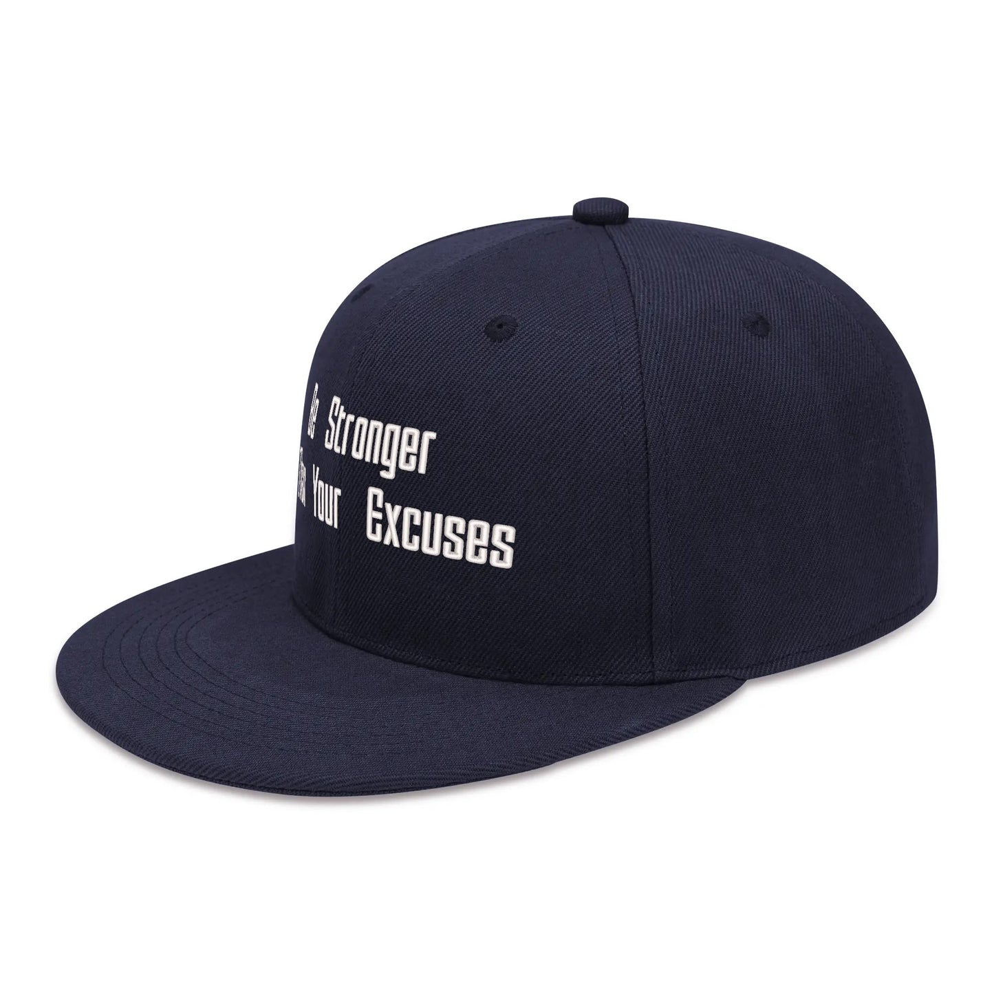 Be Stronger Than Your Excuses Embroidered Baseball Cap