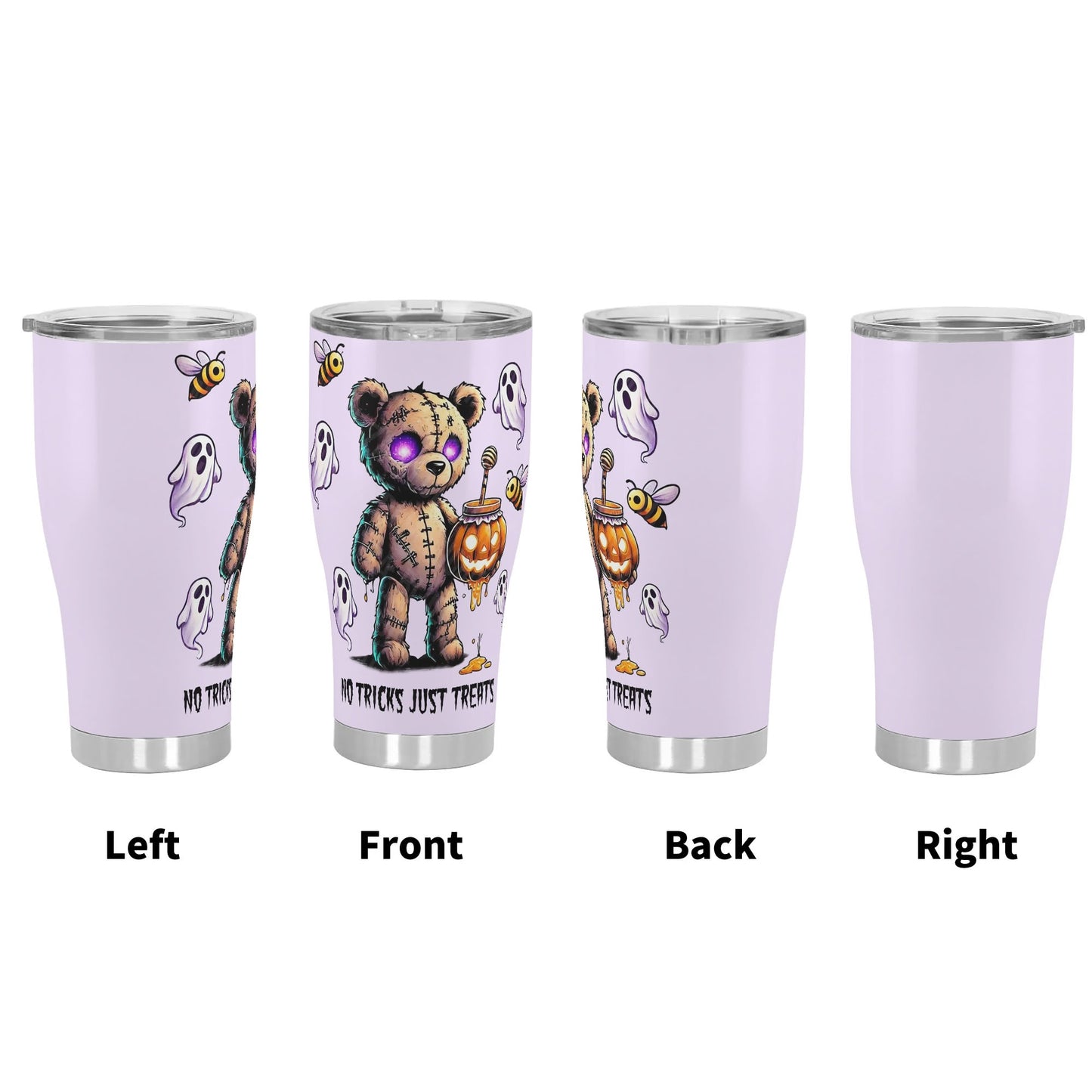 3D Halloween Personalized Stainless Steel Tumbler 30oz Printed Cup Gift