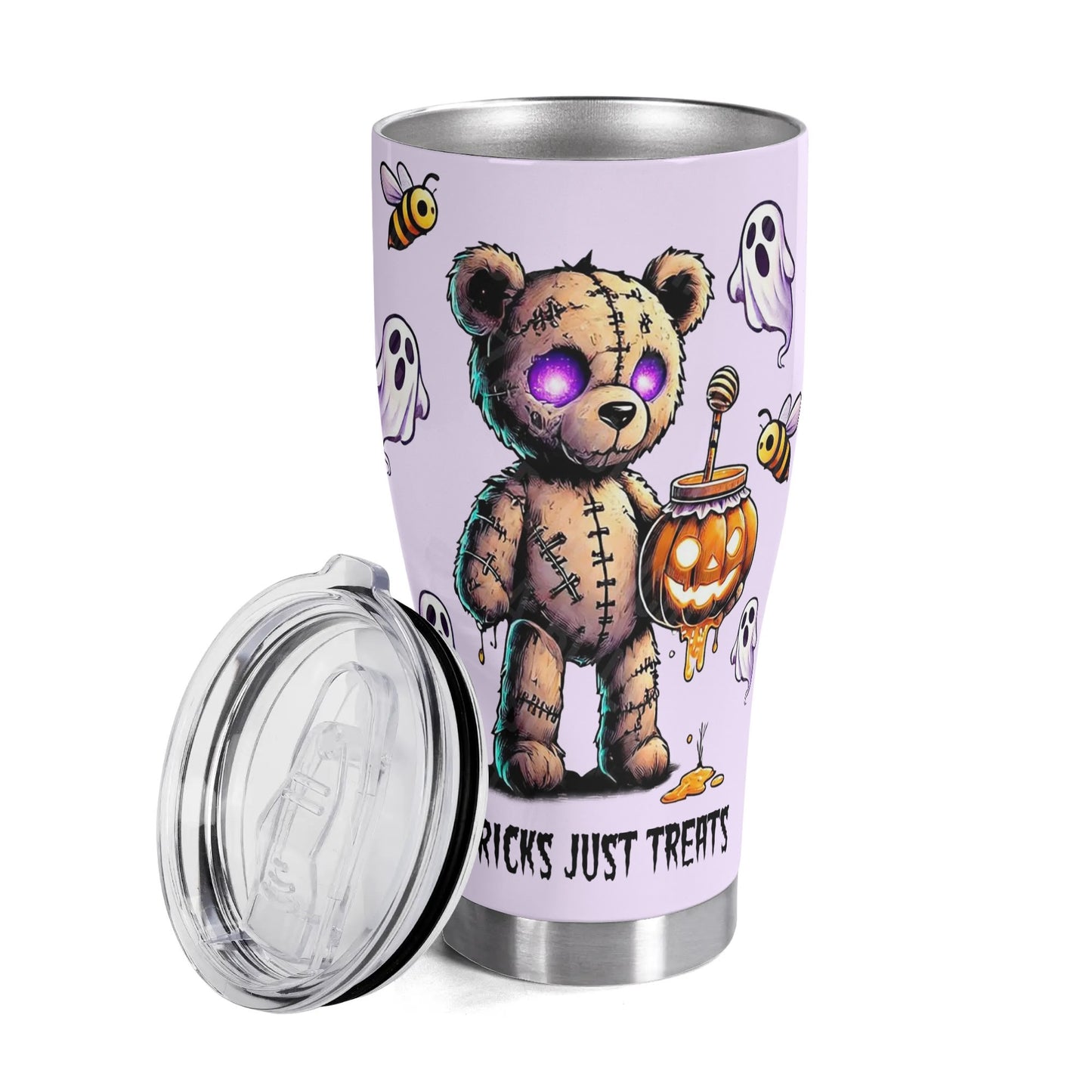 3D Halloween Personalized Stainless Steel Tumbler 30oz Printed Cup Gift