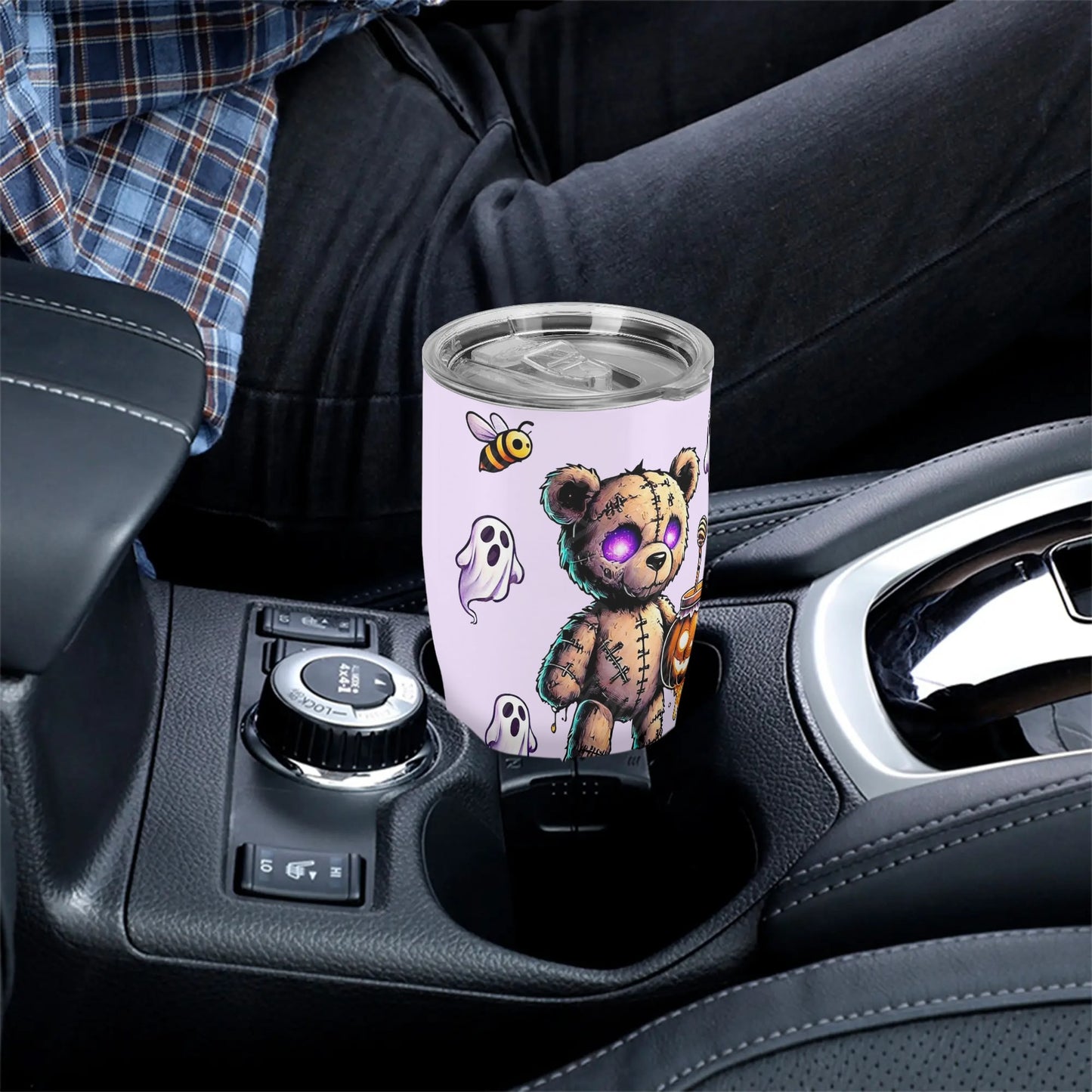 3D Halloween Personalized Stainless Steel Tumbler 30oz Printed Cup Gift