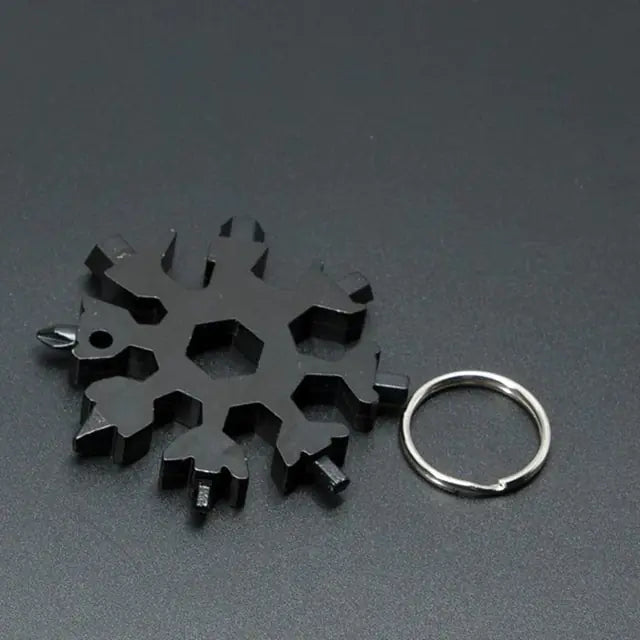 18-in-1 Stainless Steel Snowflakes Multi-tool - NocturnalExpressions