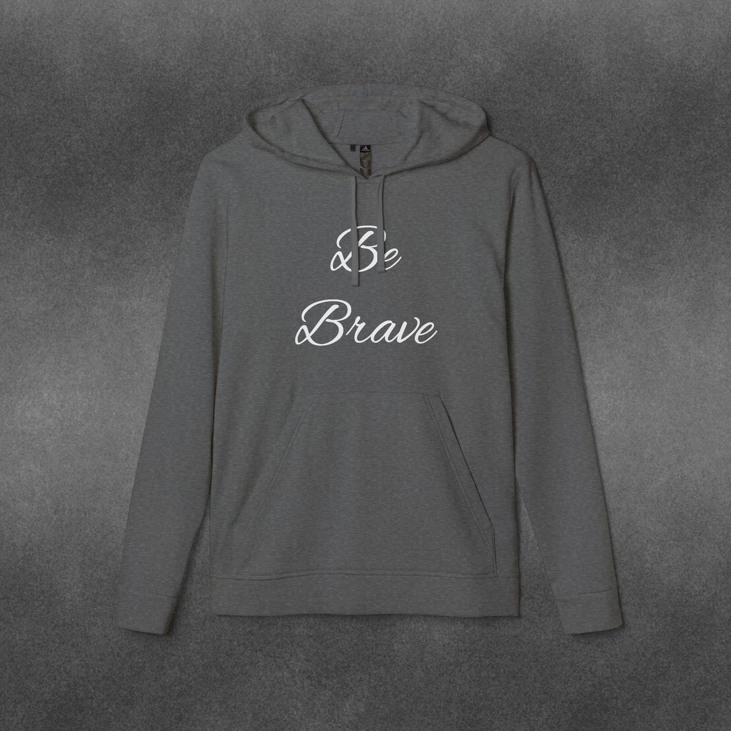 Be Brave Typography adidas® Unisex Fleece Hoodie