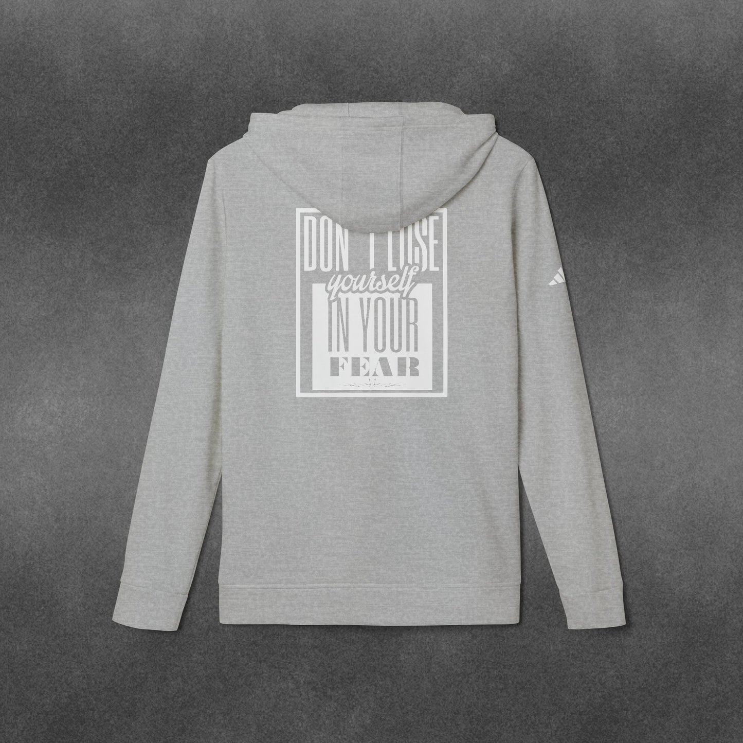 Be Brave Typography adidas® Unisex Fleece Hoodie