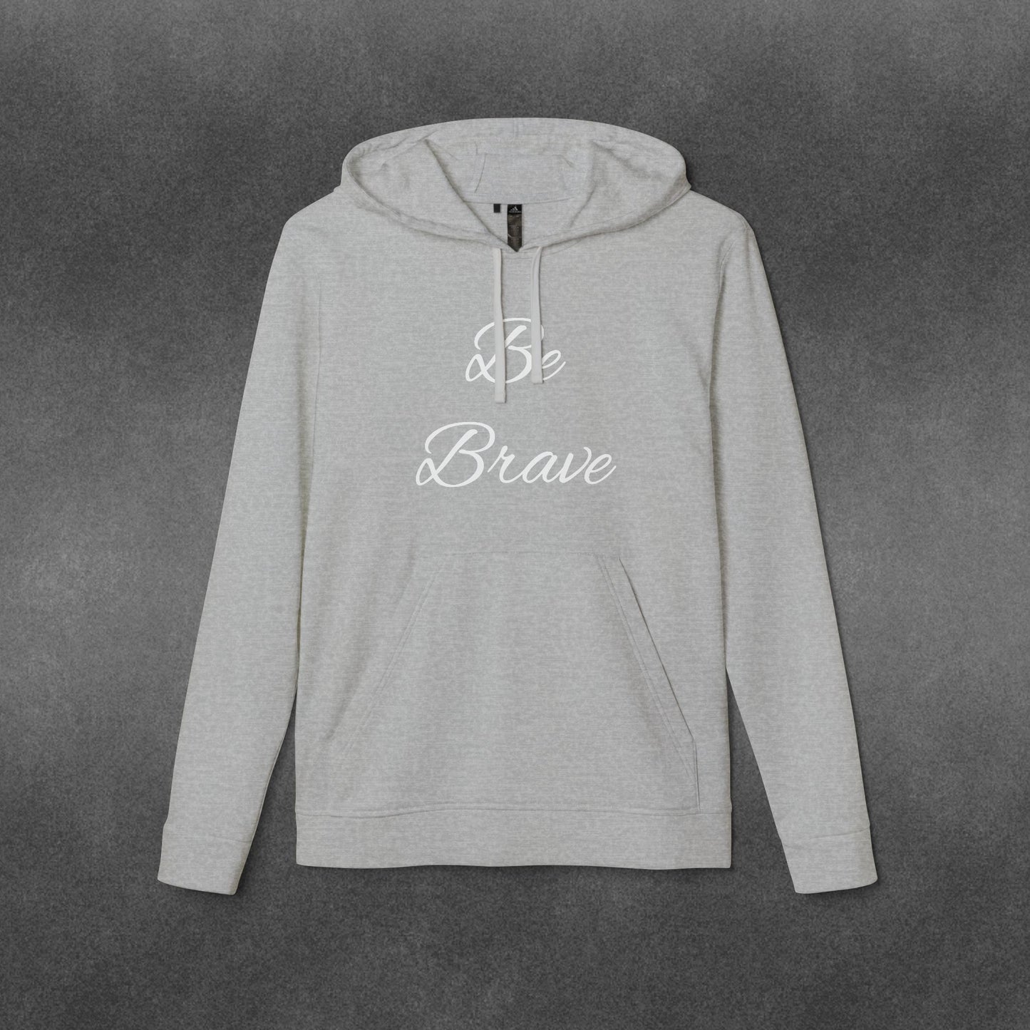 Be Brave Typography adidas® Unisex Fleece Hoodie