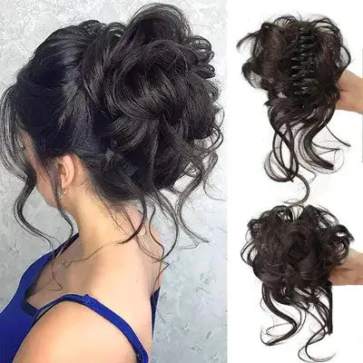 SwirlSensation Hair Bun - NocturnalExpressions