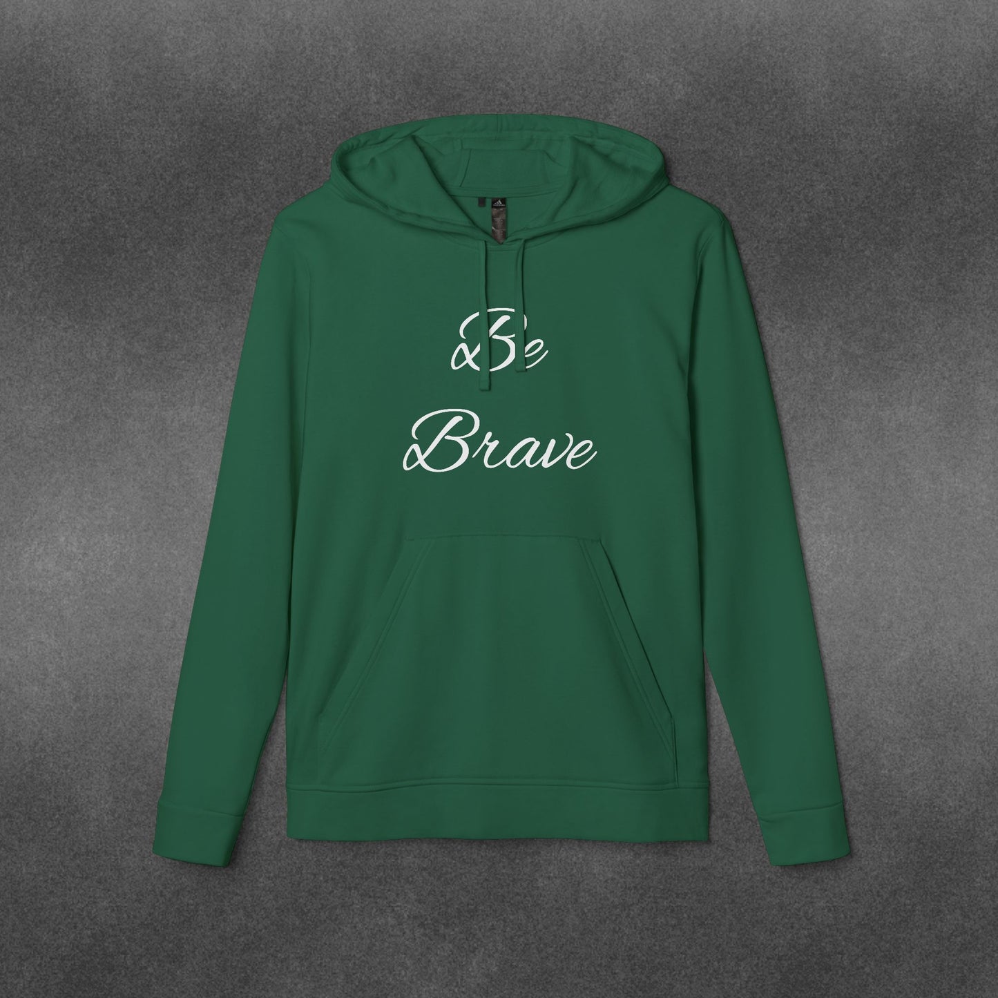 Be Brave Typography adidas® Unisex Fleece Hoodie