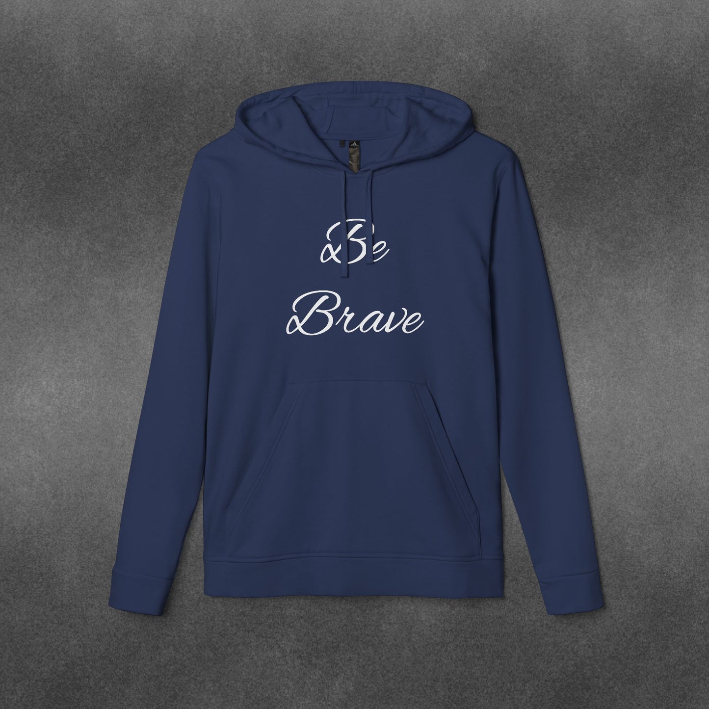 Be Brave Typography adidas® Unisex Fleece Hoodie