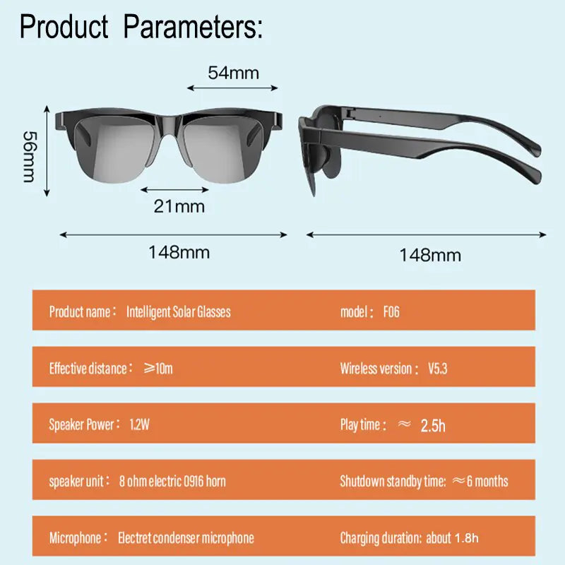 Bluetooth Sunglasses - NocturnalExpressions