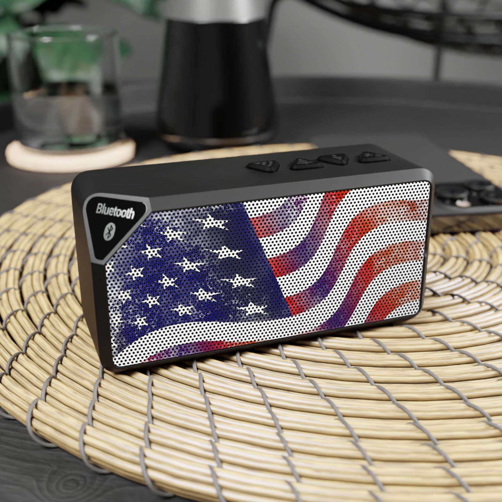 American Flag Jabba Bluetooth Speaker - NocturnalExpressions