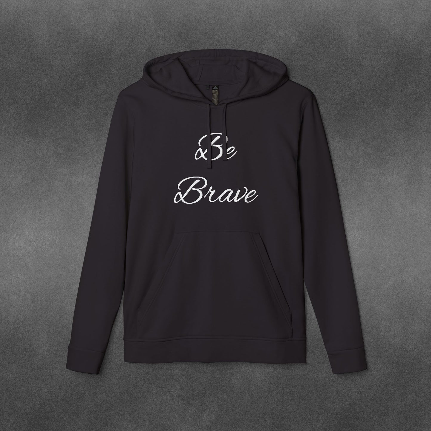 Be Brave Typography adidas® Unisex Fleece Hoodie