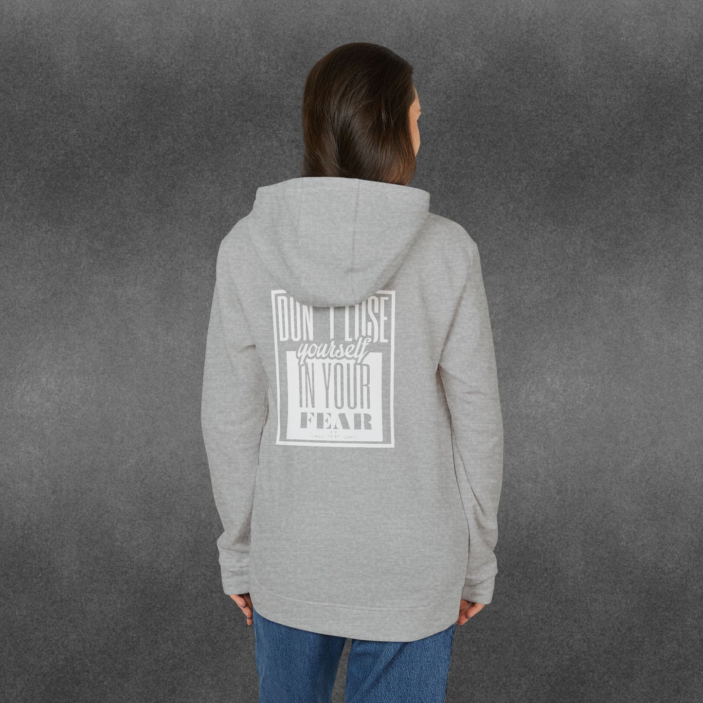 Be Brave Typography adidas® Unisex Fleece Hoodie