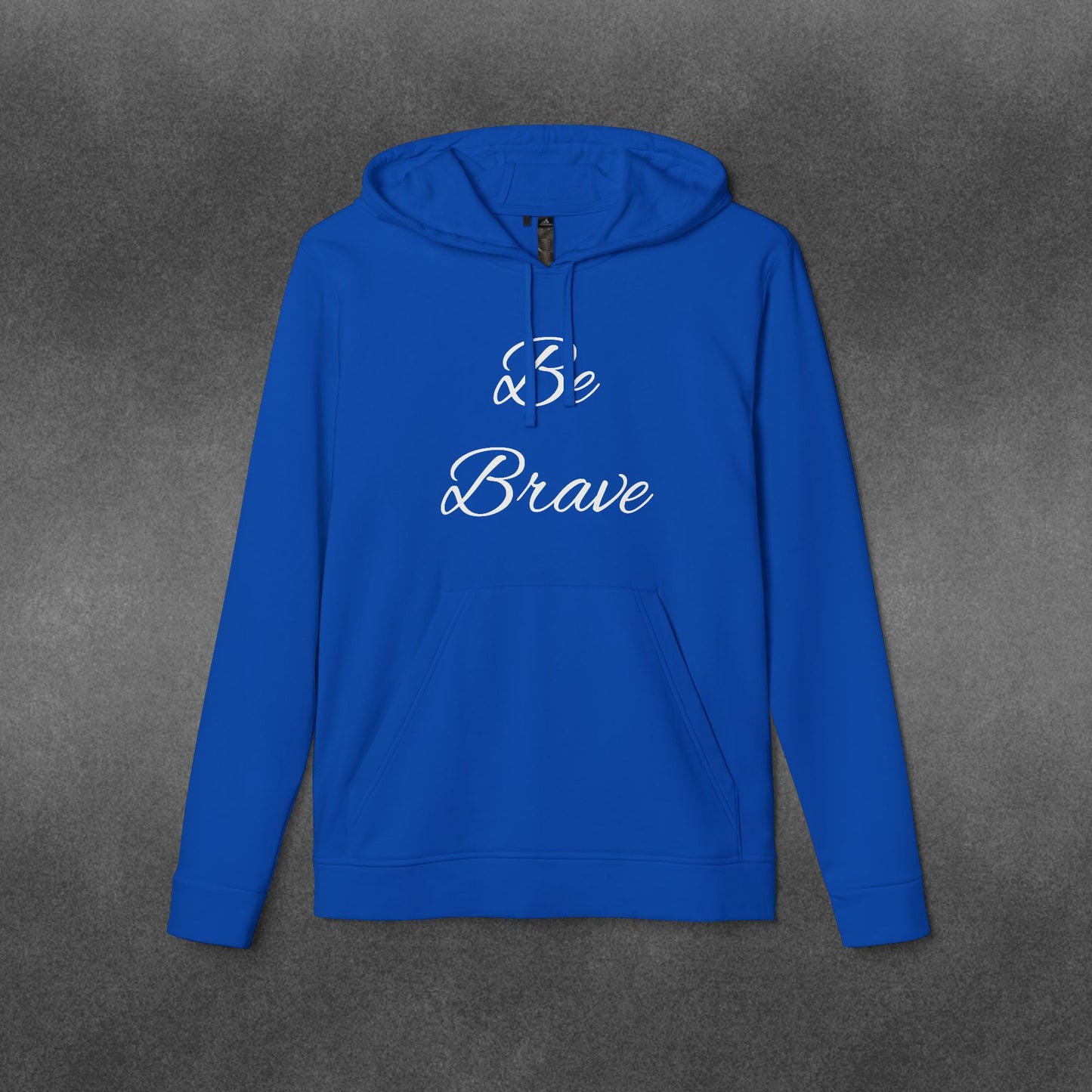 Be Brave Typography adidas® Unisex Fleece Hoodie