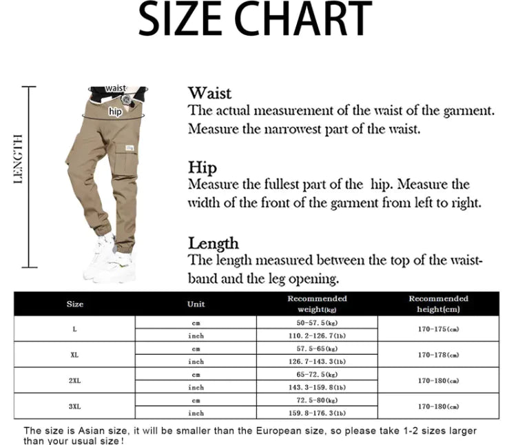 Thick Warm Fleece Cargo Pants - NocturnalExpressions