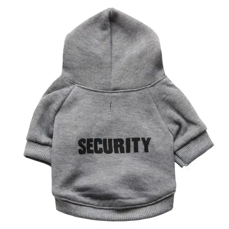 Canine Couture Security Typography Pet Jacket - NocturnalExpressions