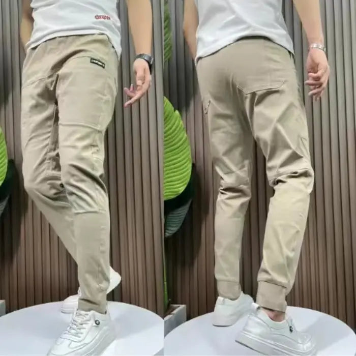 Stretchy Cargo Pants - NocturnalExpressions