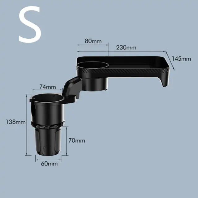 Car Cup Holder Tray - NocturnalExpressions