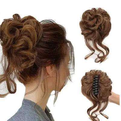 SwirlSensation Hair Bun - NocturnalExpressions