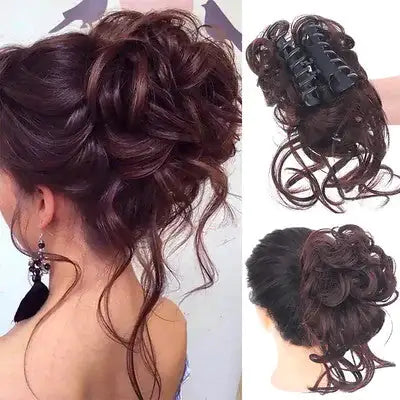 SwirlSensation Hair Bun - NocturnalExpressions