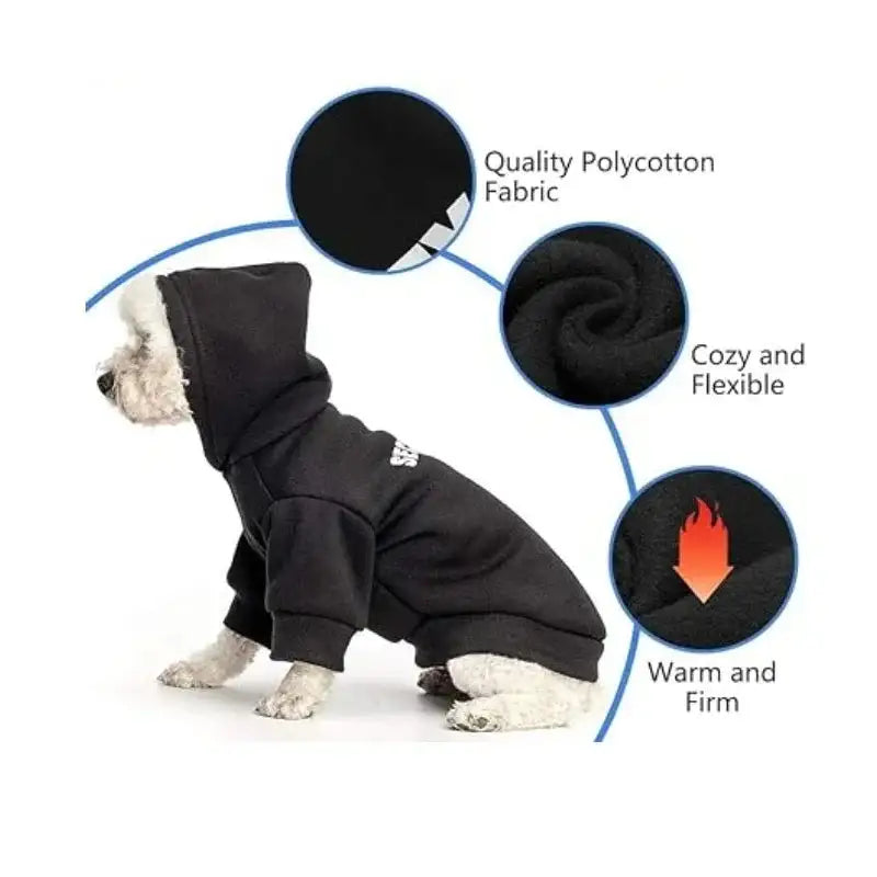 Canine Couture Security Typography Pet Jacket - NocturnalExpressions