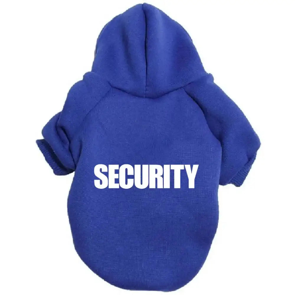 Canine Couture Security Typography Pet Jacket - NocturnalExpressions