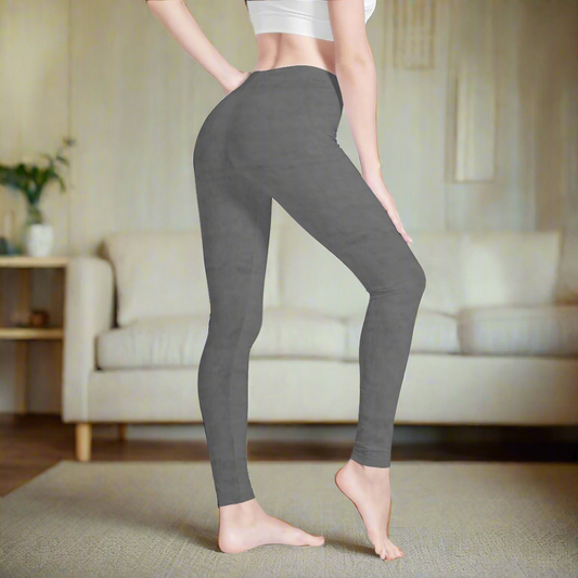 Women's Heather Gray Soft Leggings