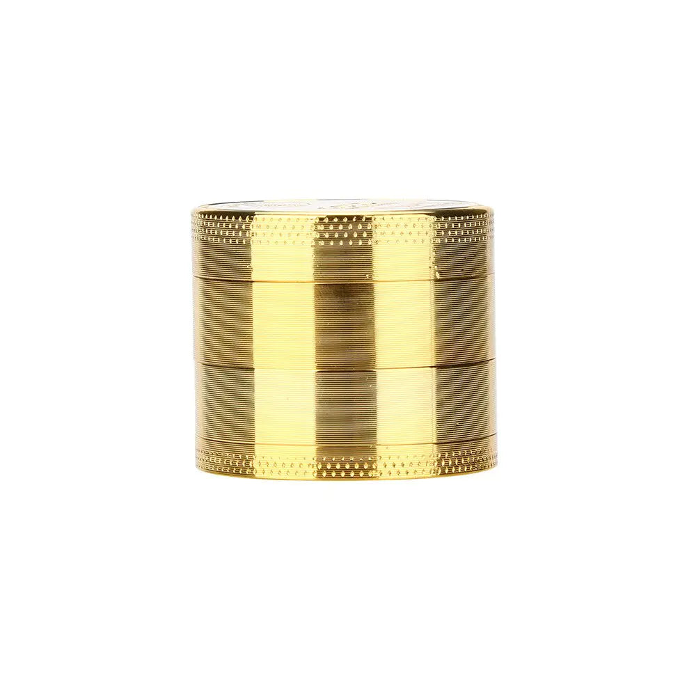 The World Over(c) Gold 4-layer Tobacco Grinder - NocturnalExpressions