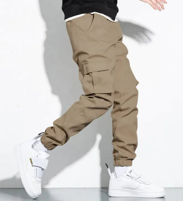 Thick Warm Fleece Cargo Pants - NocturnalExpressions