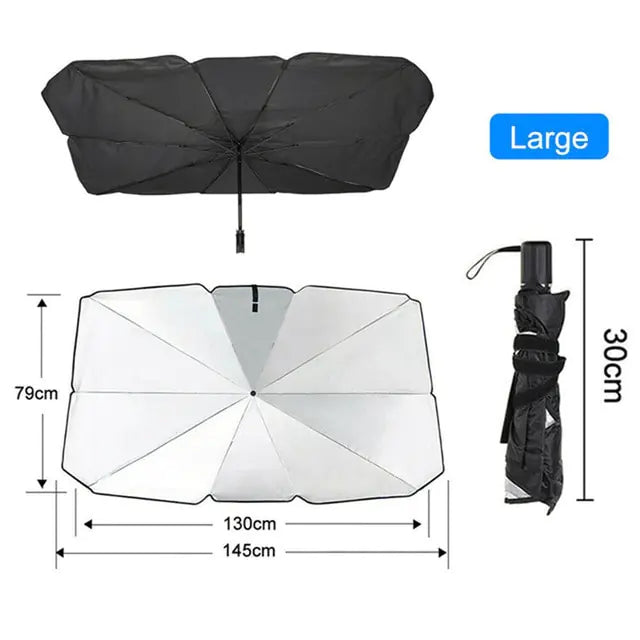 Car Sunshade Umbrella - NocturnalExpressions